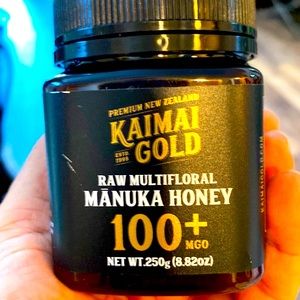SOLD! Premium New Zealand Kaimai Gold Raw Multifloral Manuka Honey 100+MGO